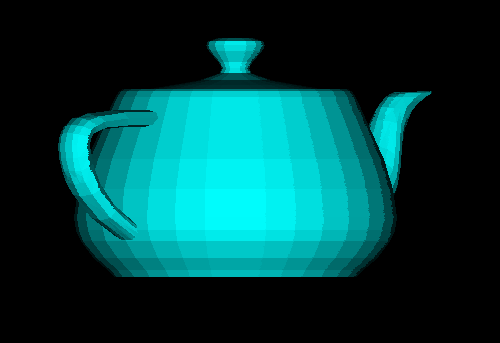 Software rendered Utah Teapot
